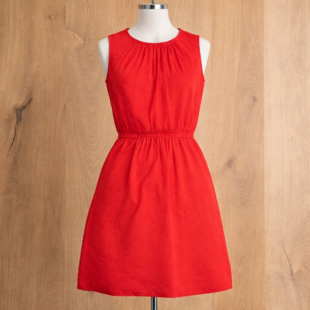 Zara Vibrant Red Mini Dress